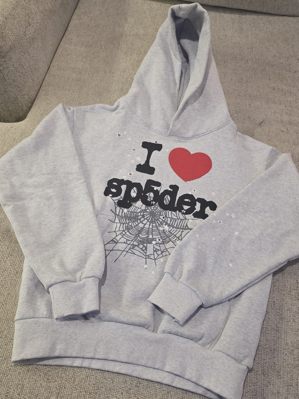 Sp5der Souvenir Hoodie Mens Medium